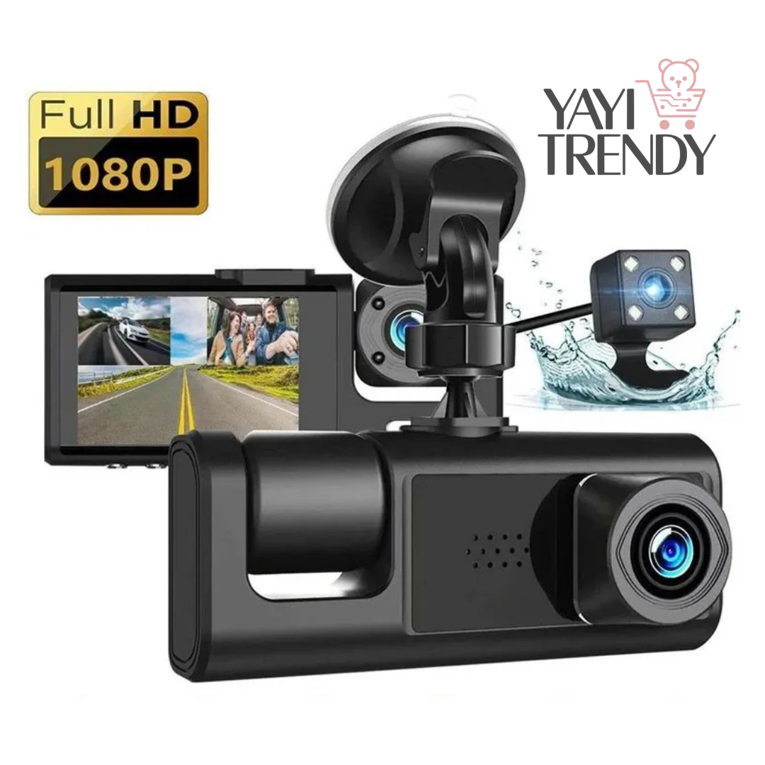 CAMARA MULTIFUNCIONAL 3 EN 1 PARA AUTO