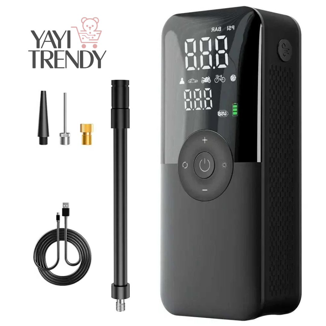 COMPRESOR DE AIRE INTELIGENTE PORTATIL 3 EN 1