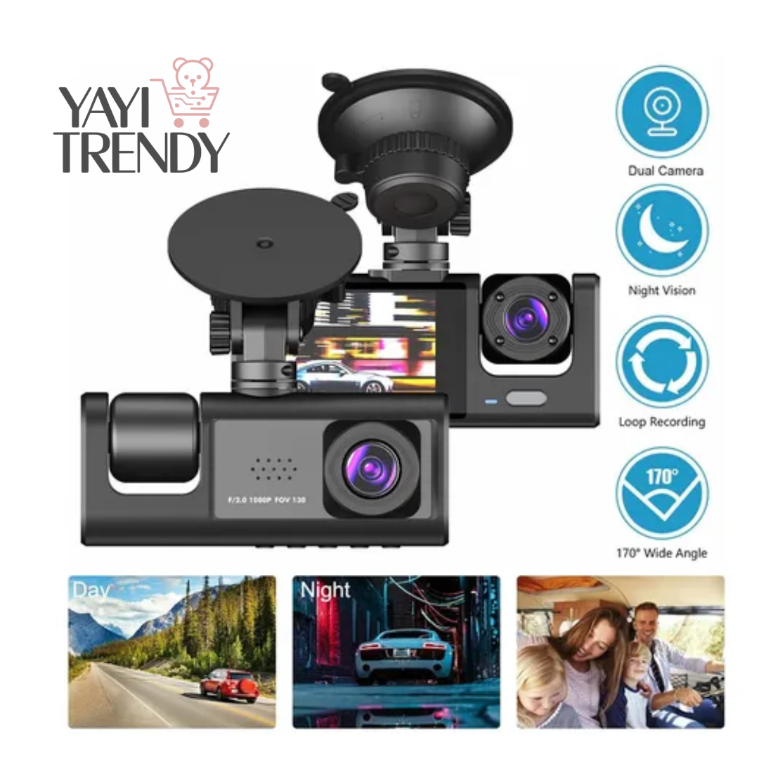 CAMARA MULTIFUNCIONAL 3 EN 1 PARA AUTO