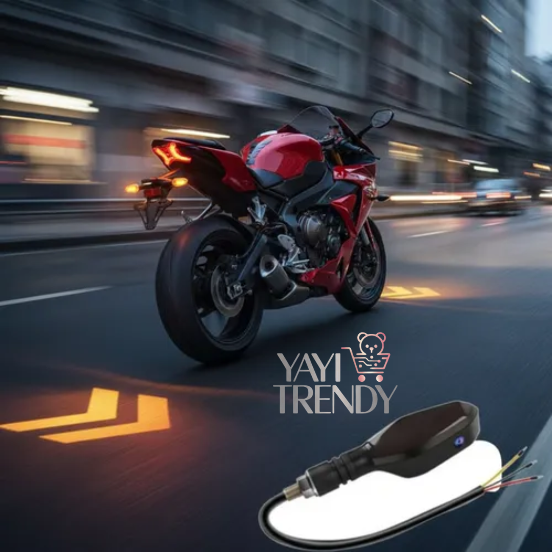 SET DE 2 LUCES DIRECCIONALES CON PROYECCION LED