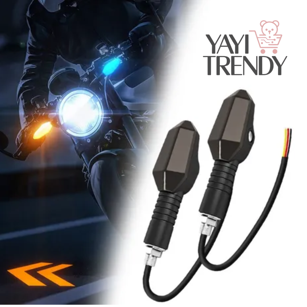 SET DE 2 LUCES DIRECCIONALES CON PROYECCION LED