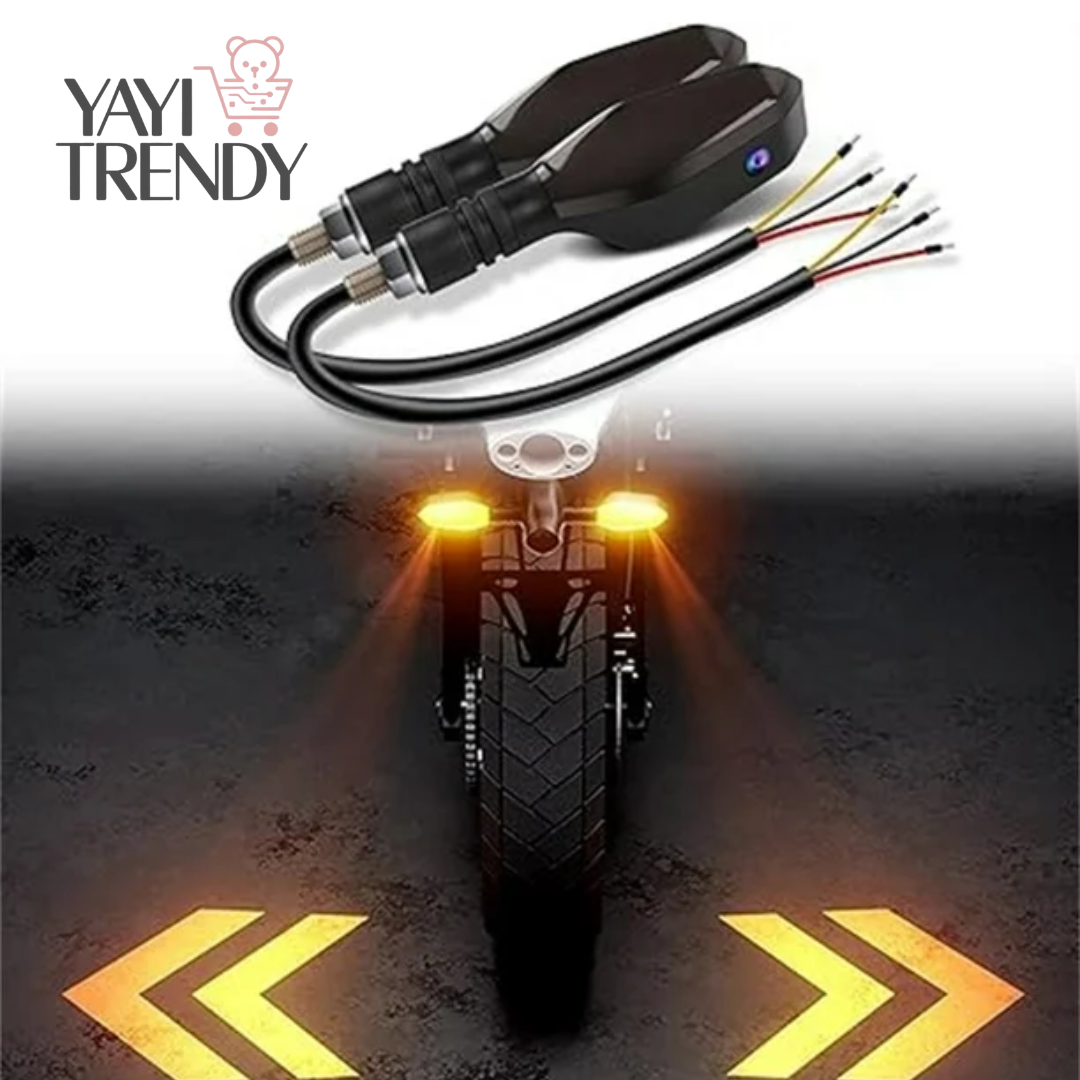 SET DE 2 LUCES DIRECCIONALES CON PROYECCION LED